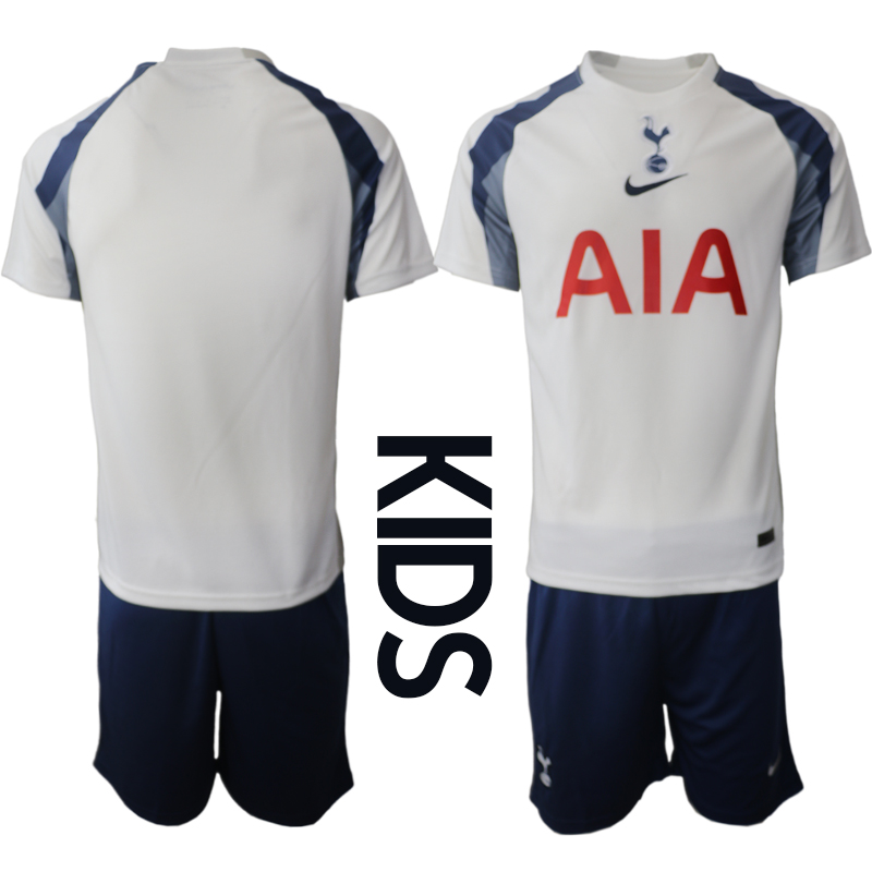 Youth 2025-2026 Club Tottenham home White Blank Soccer Jersey->customized soccer jersey->Custom Jersey